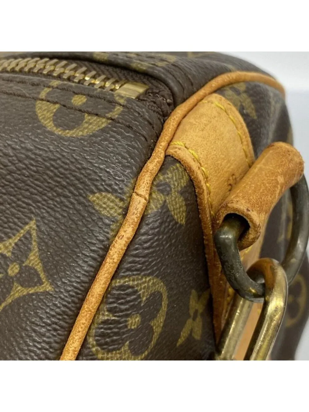 Louis Vuitton Boston Bag Monogram Keepall Bandouliere 50 Brown - Picture 6 of 10